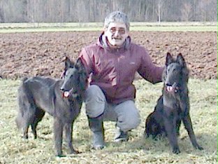 Uwe mit Aline und Aristoteles