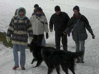 Karin, Bea und Martin, Ursi