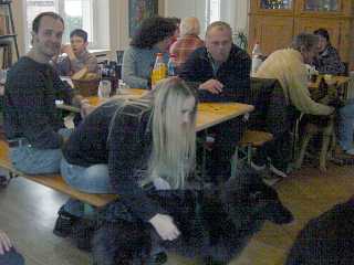 Albert und Evelyne mit Fly